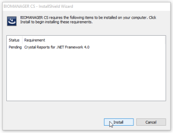 Install Crystal Reports